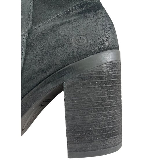 Born Womens Kathleen Over the Knee Suede Distressed Leather Boots Size 9.5M $245 - Picture 6 of 12